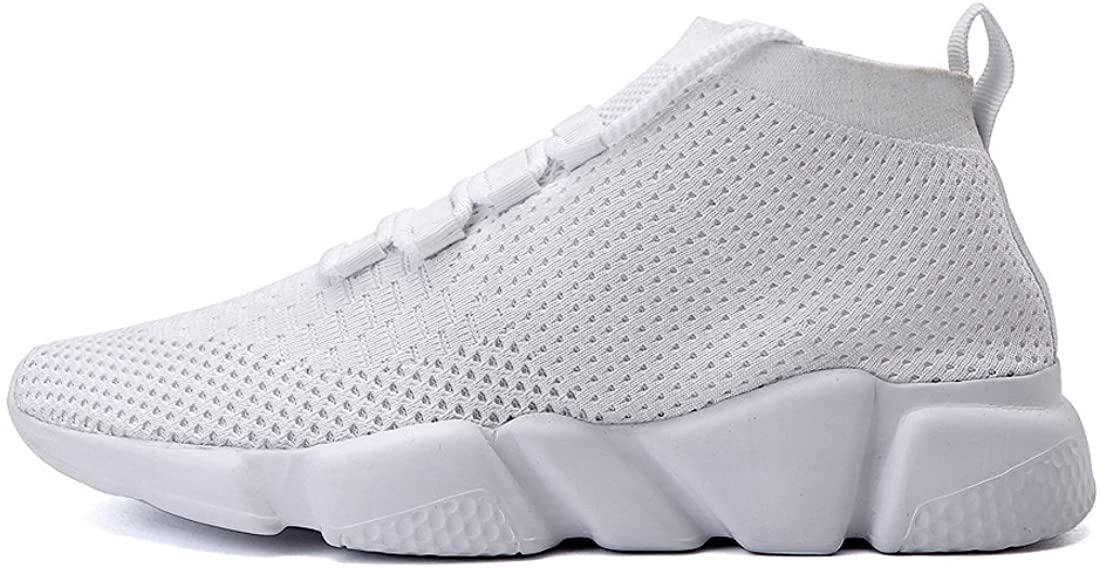 Mevlzz Mens Casual Athletic Sneakers Knit Running Shoes Tennis Shoe for Men Walking Baseball Jogging
