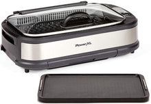 
                        
                          画像をギャラリービューアに読み込む, PowerXL Smokeless Grill with Tempered Glass Lid with Interchanable Griddle Plate - JOY2ESpree
                        
                      