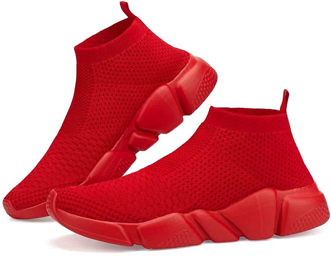 Voxge Men's and Women's Sock Sneakers Lightweight Breathable Athletic Running.