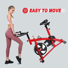 
                        
                          Cargar imagen en el visor de la galería, Indoor Cycling Bike Exercise Bike Stationary Bikes with Comfortable Seat Cushion &amp; LCD Monitor for Home Office Fitness Cardio Workout - JOY2ESpree
                        
                      