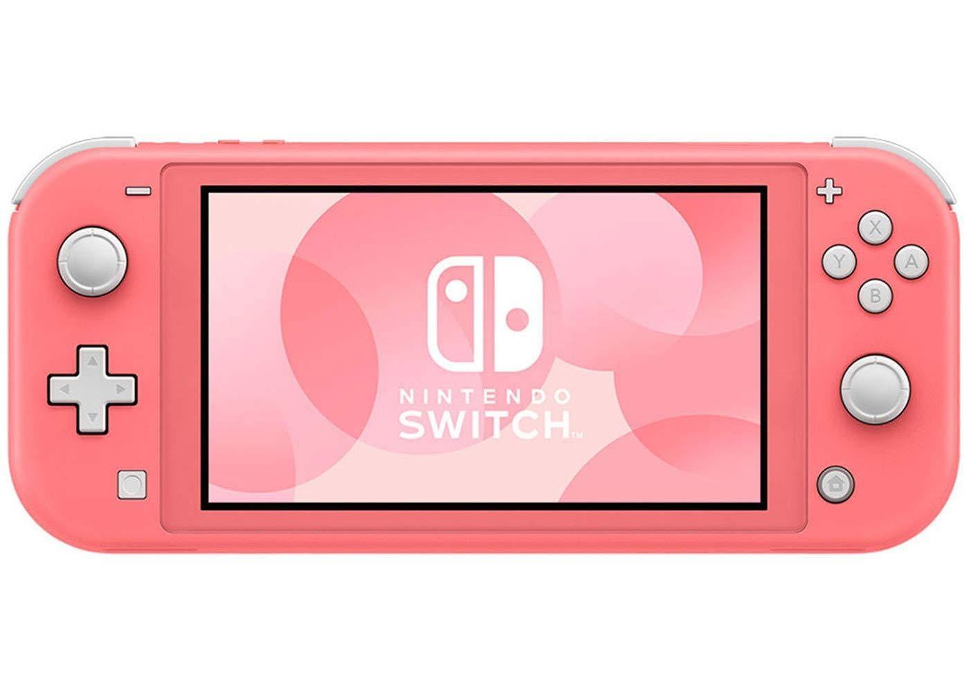 Nintendo Switch Lite (Coral) Gaming Console Bundle with Pokemon Snap Game and Cleaning Cloth - JOY2ESpree