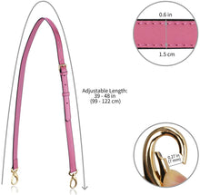 
                        
                          Muat gambar ke penampil Galeri, Allzedream Genuine Leather Purse Strap Replacement Crossbody Handbag Long Adjustable
                        
                      