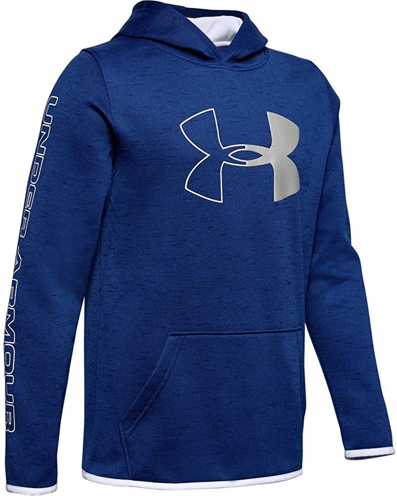 Under Armour Boys' Fleece Branded Hoodie