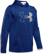 
                        
                          Load image into Gallery viewer, Under Armour Boys' Fleece Branded Hoodie
                        
                      
