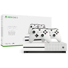 
                        
                          Load image into Gallery viewer, Xbox One S Two Controller Bundle (1TB) Includes Xbox One S, Extra Wireless Controller, 3-Month Game Pass Trial, 14-day Xbox Live Gold Trial - JOY2ESpree
                        
                      