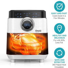 
                        
                          画像をギャラリービューアに読み込む, Air Fryer Toaster Oven Combo 8-in-1 Countertop Rotisserie &amp; Dehydrator - JOY2ESpree
                        
                      