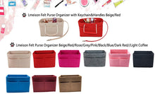 
                        
                          Load image into Gallery viewer, Lmeison Felt Fabric Purse Handbag Organizer Insert Bag For Speedy Neverfull Tote, 3 Sizes
                        
                      