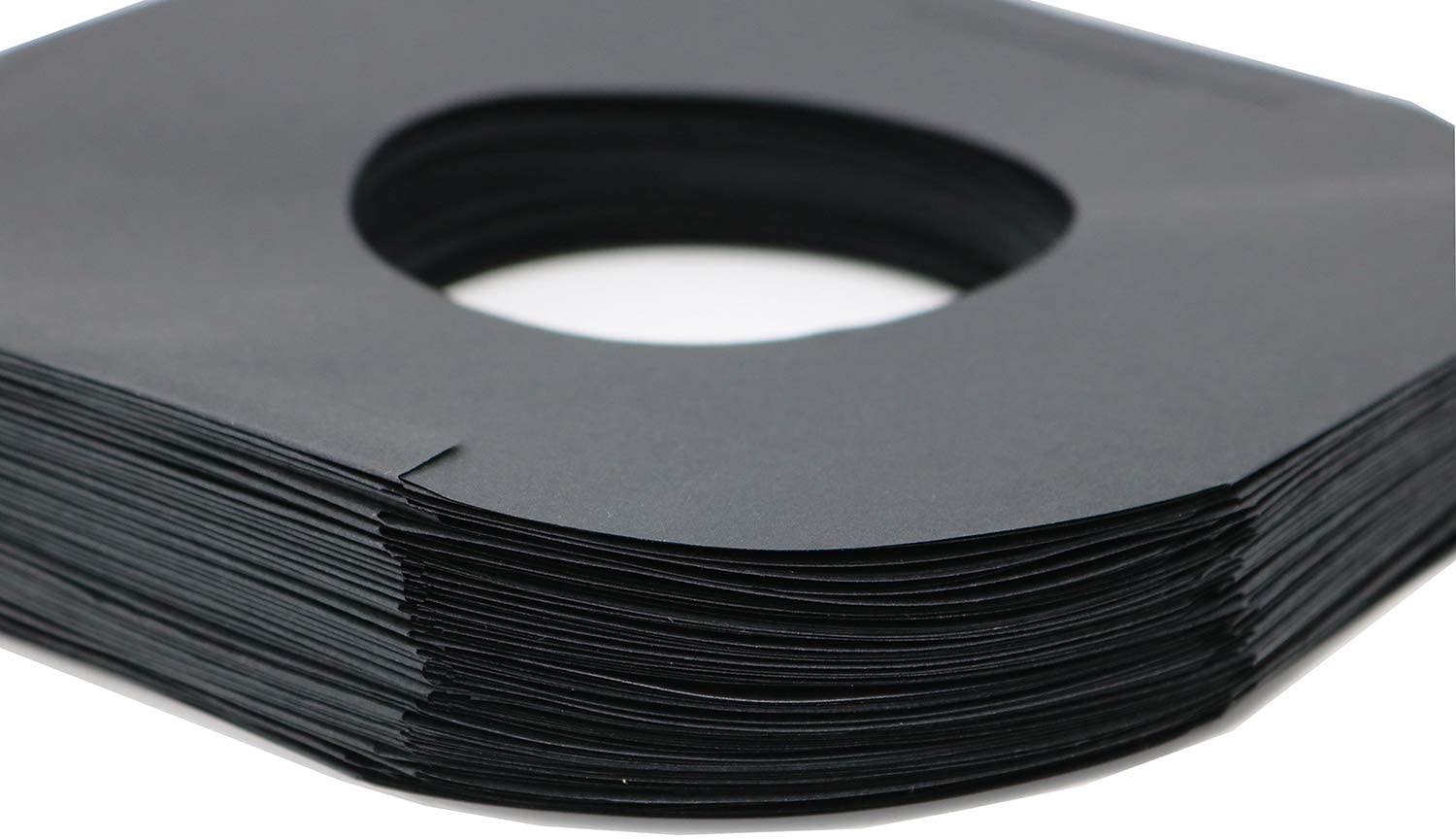 BIG FUDGE Black Special Edition | Vinyl Record Inner Sleeves 50x | Made from Heavyweight & Acid Free Paper - JOY2ESpree
