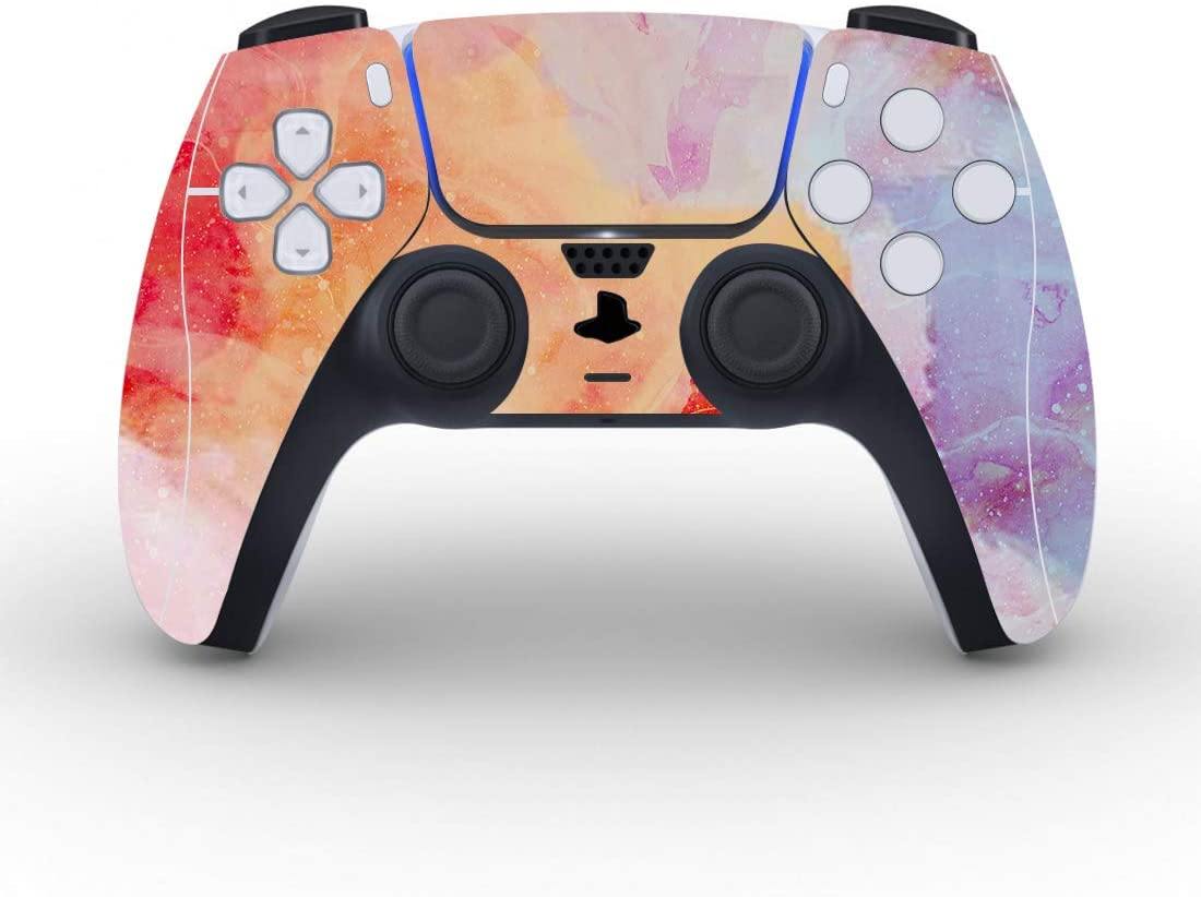 PlayVital Orange Star Universe Full Set Skin Decal for PS5 Console Disk Edition - JOY2ESpree