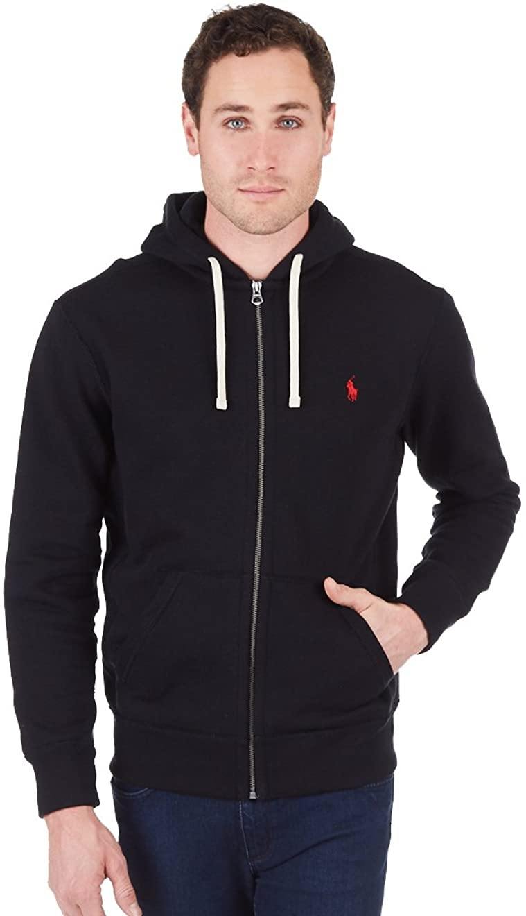 Ralph Lauren Polo Classic Full-Zip Fleece Hooded Sweatshirt