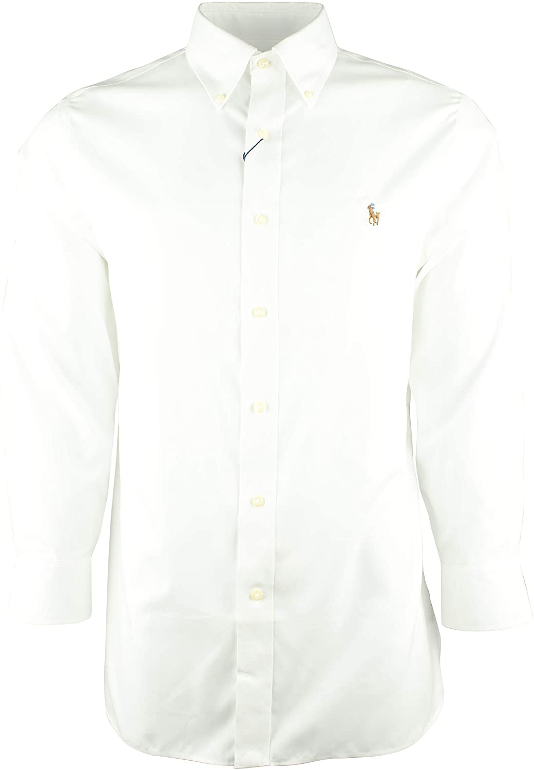 Ralph Lauren Mens Logo Button-Down Dress Shirt