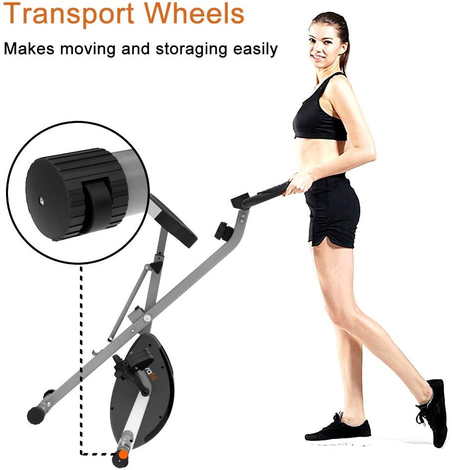 ATIVAFIT Indoor Cycling Bike Folding Magnetic Upright Bike Stationary Bike Recumbent Exercise Bike - JOY2ESpree
