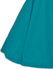
                        
                          Muat gambar ke penampil Galeri, GownTown Women's 1950s V-Neck Bowknot Swing Cocktail Dress
                        
                      