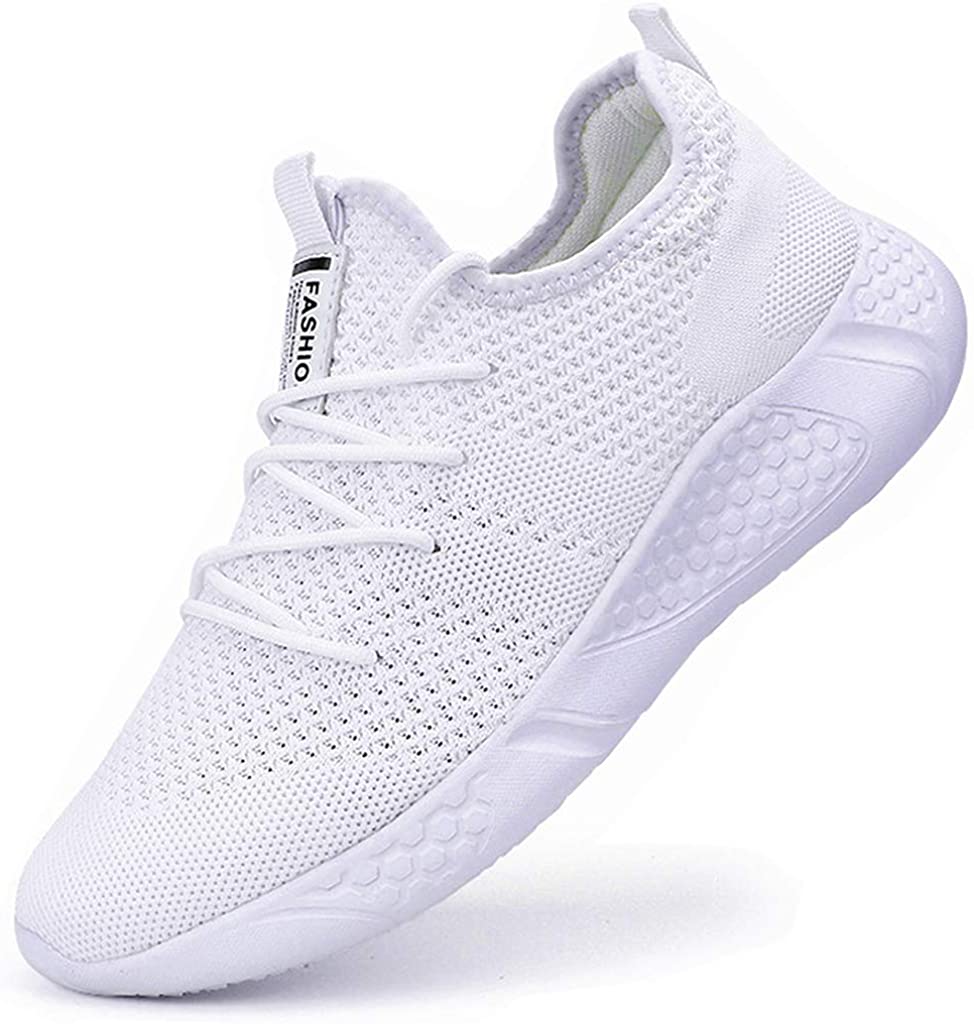 Damyuan Men's Sport Gym Running Shoes Walking Shoes Casual Lace Up Lightweight