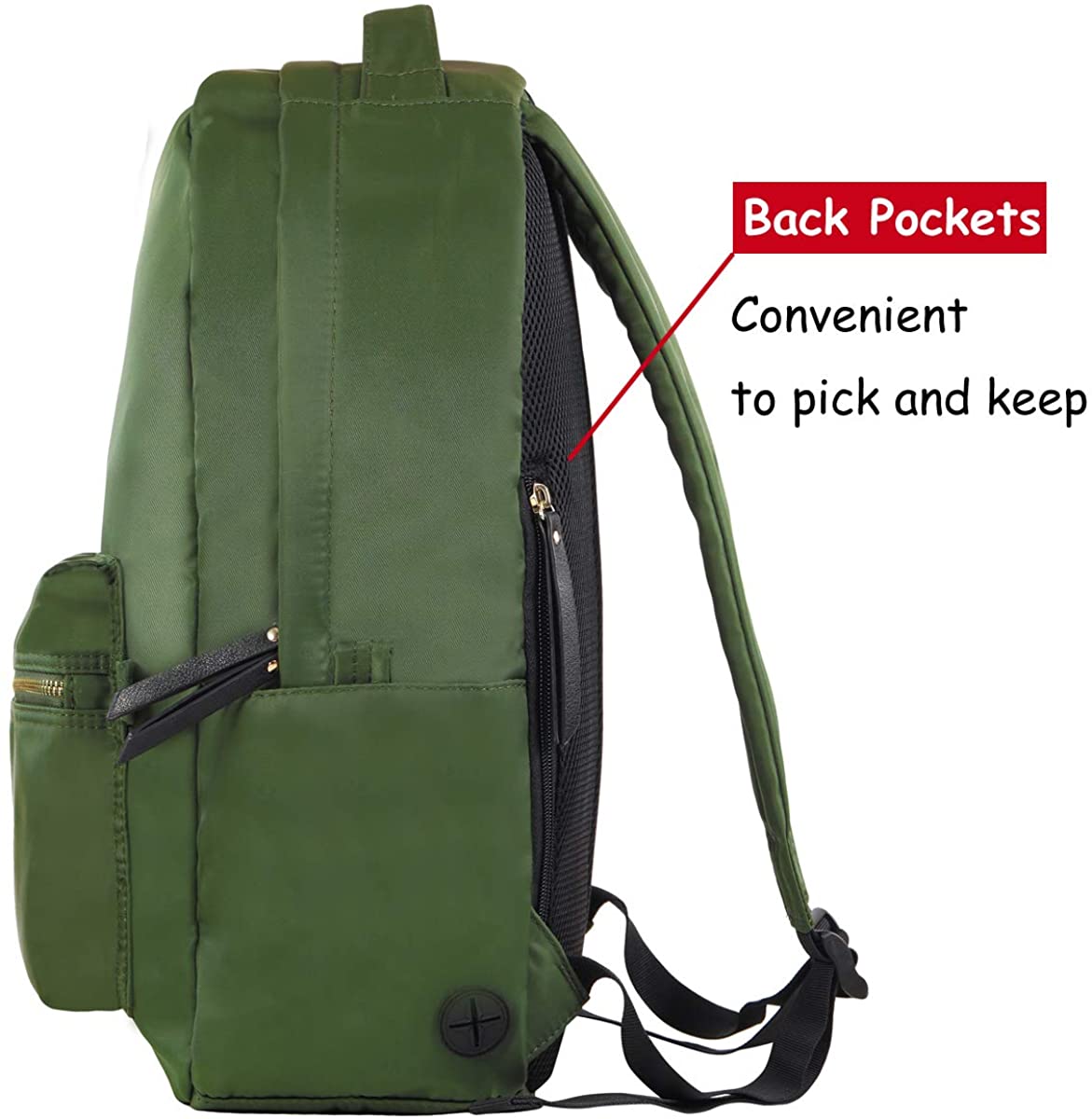 HawLander Lightweight Backpack for Women or Girls, Mid-Volume 20.0L