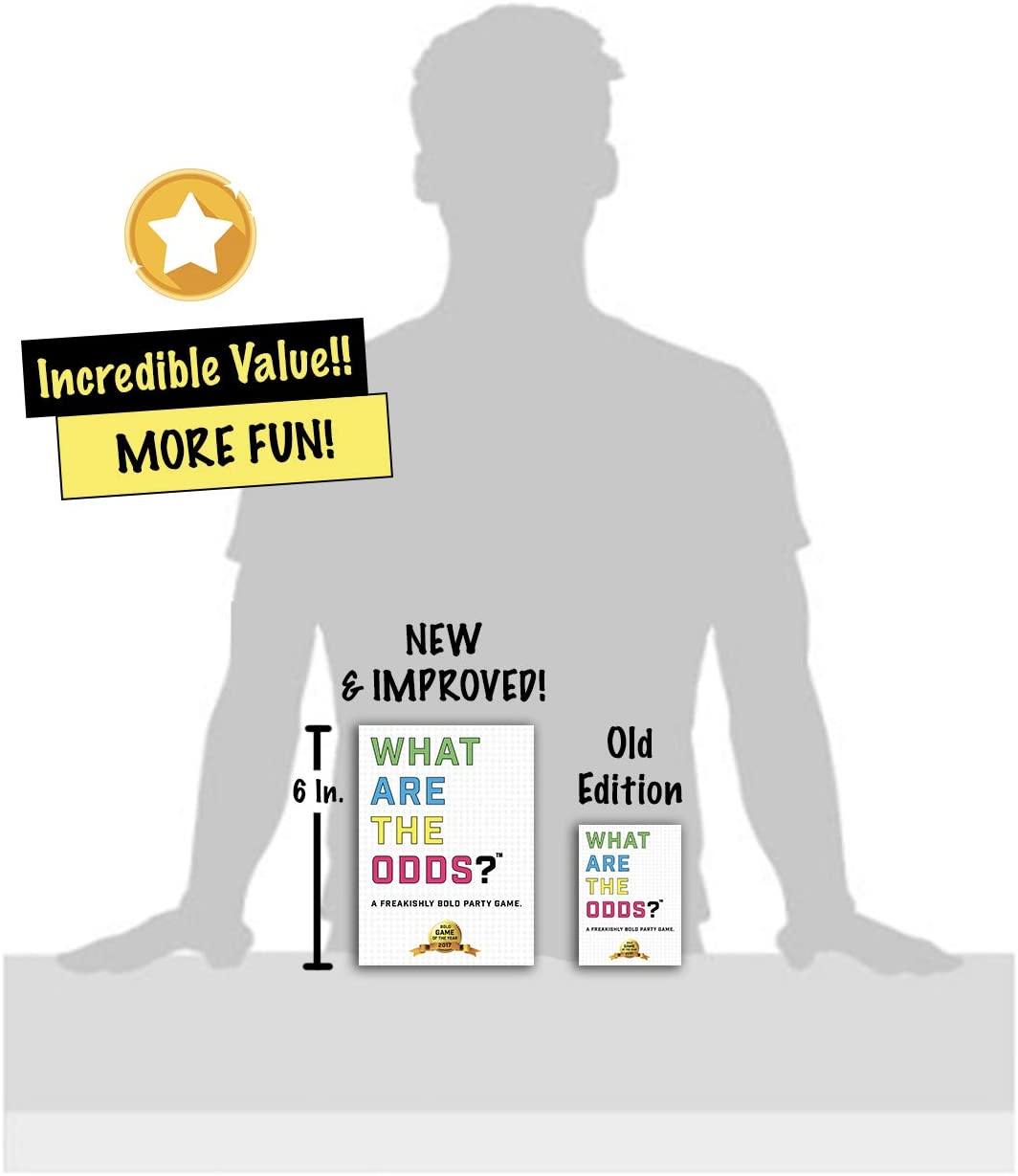 What are The Odds? by Gatwick Games - Best Party Games for Adults, Large Families, Teens, Kids, and Groups (Family Edition) - JOY2ESpree