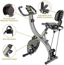 
                        
                          画像をギャラリービューアに読み込む, pooboo Folding Magnetic Exercise Bike - JOY2ESpree
                        
                      