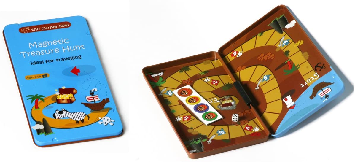 Magnetic Travel Treasure Hunt Game - Car Games , Airplane Games and Quiet Games