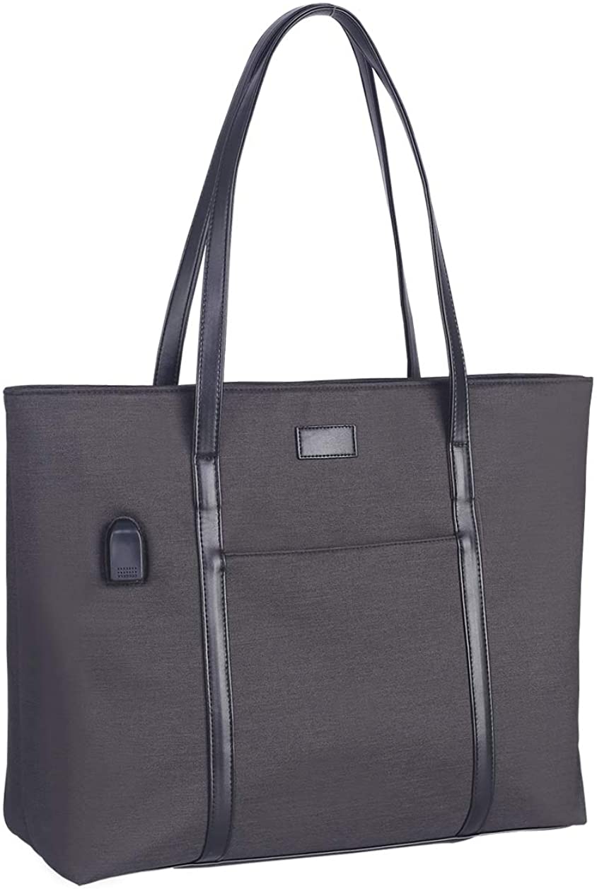 Laptop Tote Purse Large, Business Women Work Bag Teacher Tote Bag Many Pockets