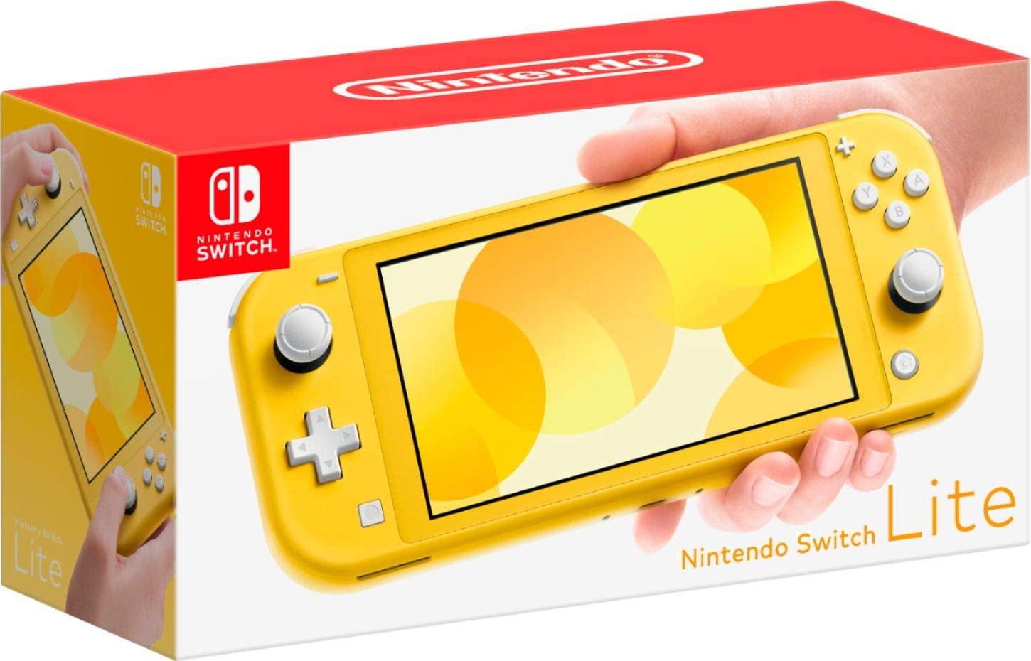 Newest Nintendo Switch Lite - Coral Game Console, 5.5” LCD Touch 1280x720 Screen, Built-in +Control Pad, WiFi, Bluetooth with GalliumPi 10-in-1 Bundle - JOY2ESpree