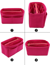 
                        
                          將圖片載入圖庫檢視器 Felt Purse Bag Organizer Insert with zipper Bag Tote Shaper Fit Speedy Neverfull MM GM
                        
                      
