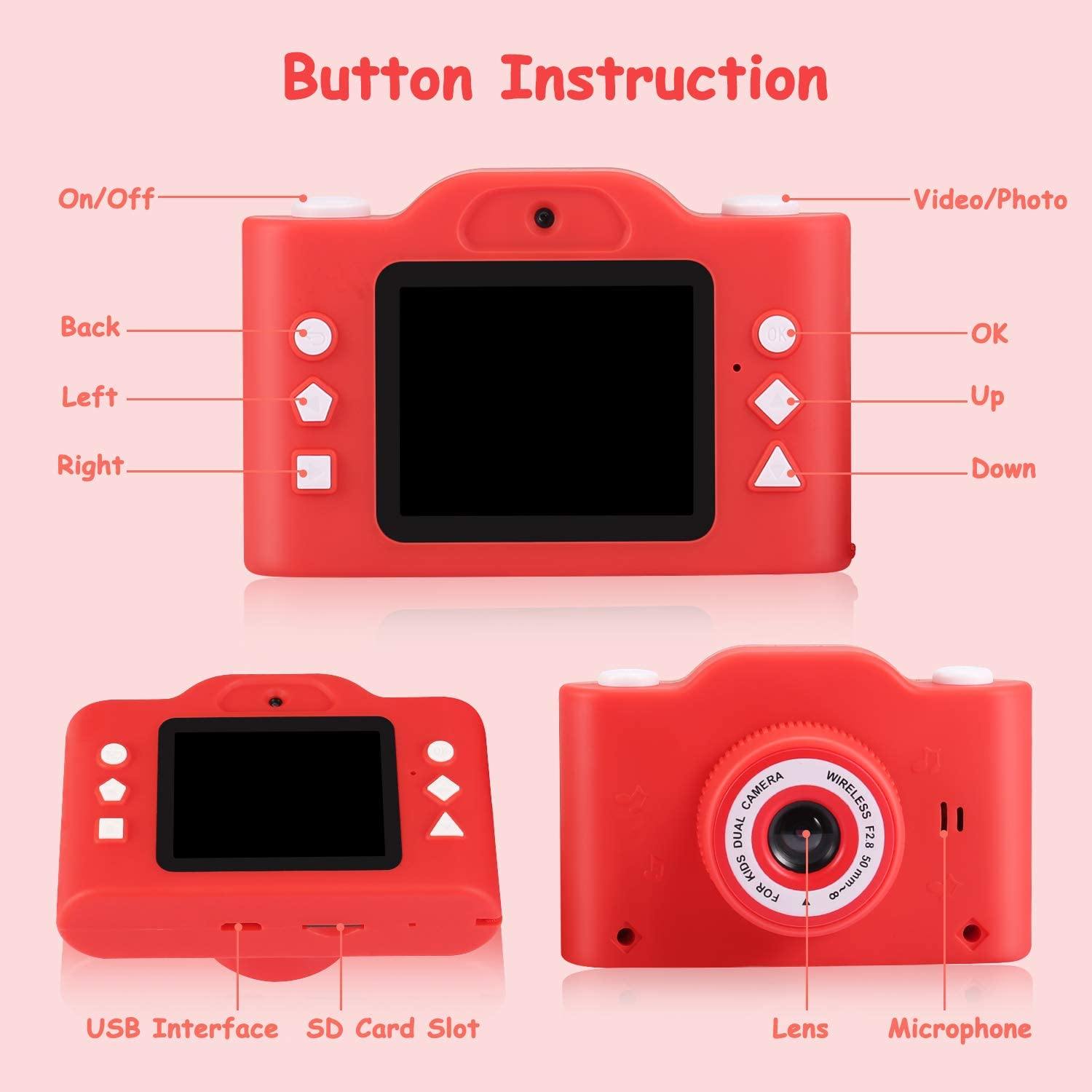 Kids Camera, Enow 16MP Dual Digital Video Camera - JOY2ESpree