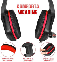 
                        
                          Cargar imagen en el visor de la galería, PS4 Gaming Headset with 7.1 Surround Sound, Xbox One Headset with Noise Canceling Mic &amp; LED Light - JOY2ESpree
                        
                      