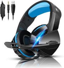 
                        
                          Cargar imagen en el visor de la galería, PS4 Gaming Headset with 7.1 Surround Sound, Xbox One Headset with Noise Canceling Mic &amp; LED Light - JOY2ESpree
                        
                      