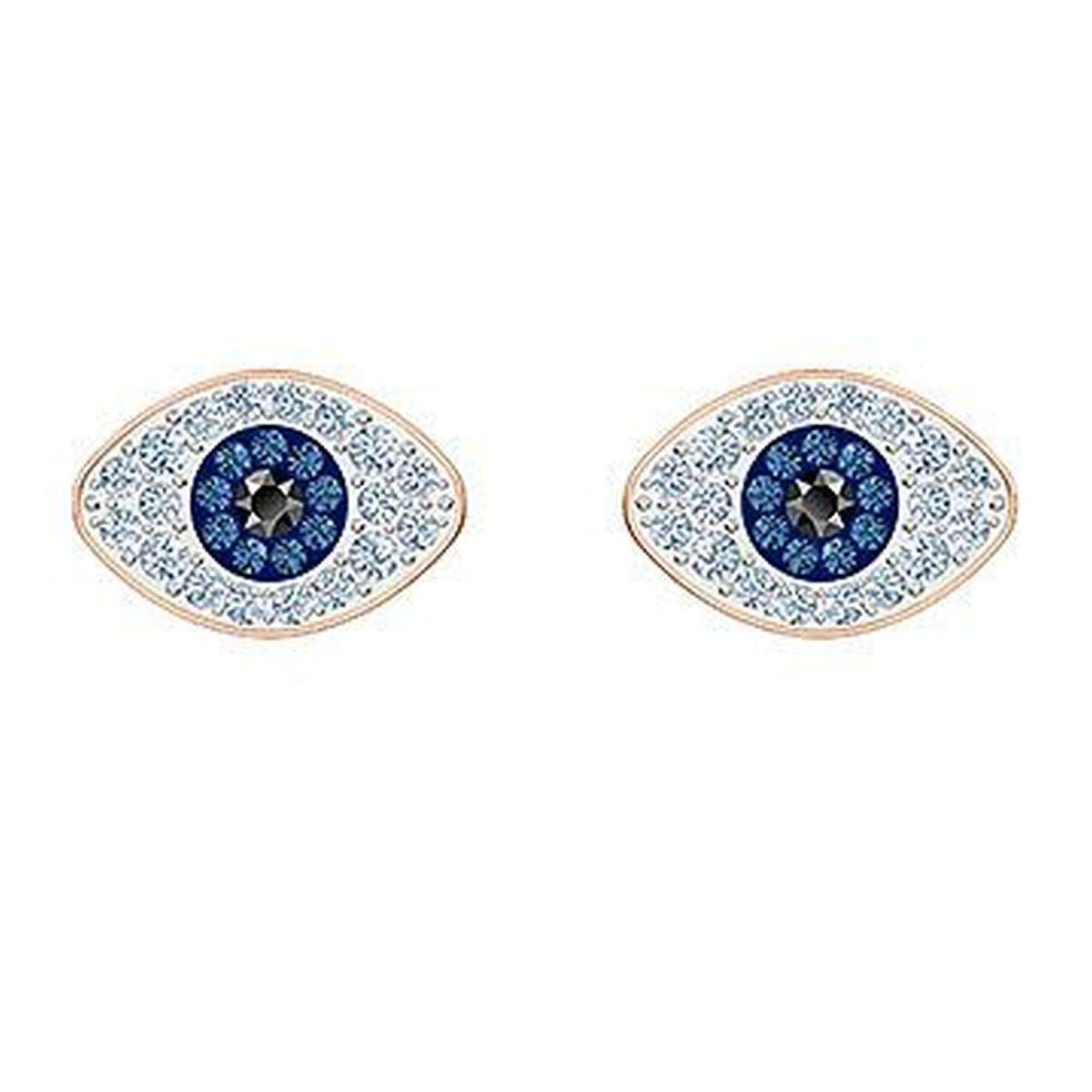 Swarovski Symbolic Protection Eyes Stud Pierced Earrings Light Multi One Size - JOY2ESpree