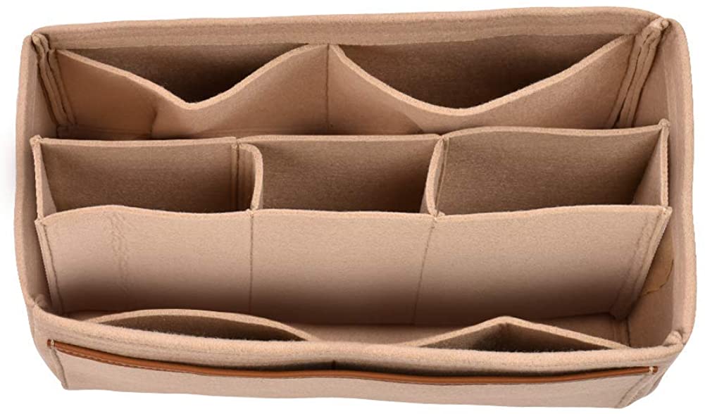 Felt Insert Bag Organizer Bag in Bag Handbag Fit LV Speedy Neverfull Longchamp