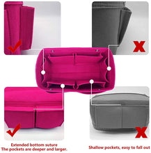 
                        
                          將圖片載入圖庫檢視器 Felt Purse Organizer Insert Bag organizer Multi Pocket Bag in Bag Organizer Shaper
                        
                      