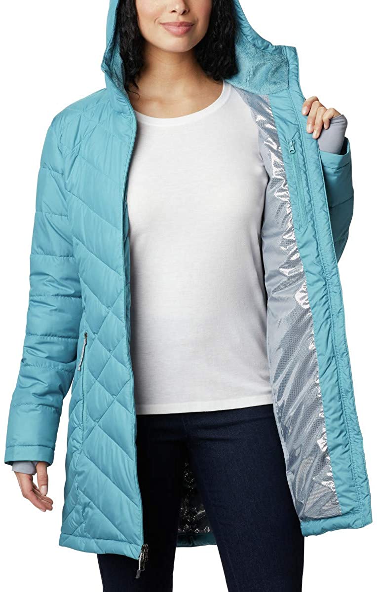 Columbia Womens Heavenly Long Hooded Jacket