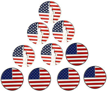 
                        
                          गैलरी व्यूवर में इमेज लोड करें, PINMEI Lot of 10 Golf Ball Markers Assorted Patterns - Soft Enamel Technique - JOY2ESpree
                        
                      