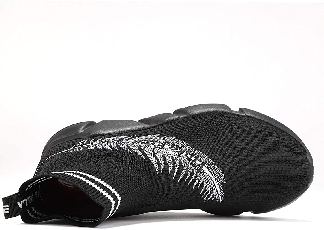 Women's Walking Shoes Running Shoes Socks Platform Fashion Mesh Sneakers Air Cushion Athletic Gym Casual Loafers Dance Hip-hop Shoes