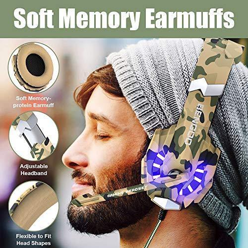 BENGOO Stereo Gaming Headset for PS4, PC, Xbox One Controller - JOY2ESpree