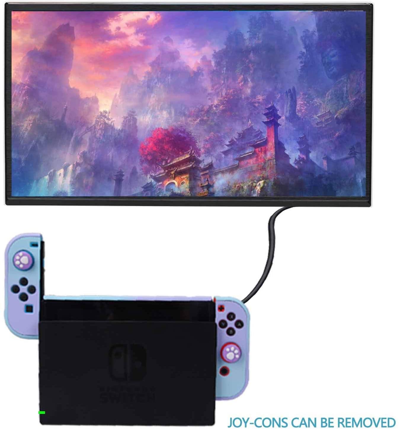 Dockable Case for Nintendo Switch - COMCOOL 3 in 1 Protective Cover Case for Nintendo Switch and Joy-Con Controller - JOY2ESpree