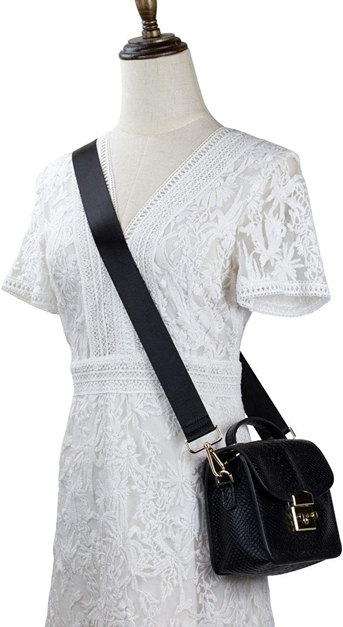 Allzedream Wide Purse Strap Replacement Crossbody Shoulder Bag Adjustable