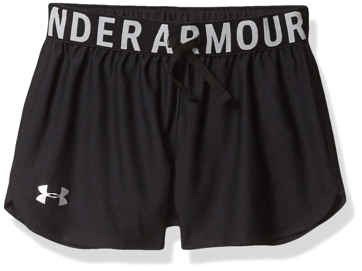 Under Armour Girls' Play Up Solid Workout Gym Shorts