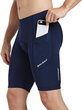 
                        
                          Load image into Gallery viewer, BALEAF Men's Bike Shorts Padded Cycling Bicycle Road Bike Tights Biker Pockets UPF 50+
                        
                      