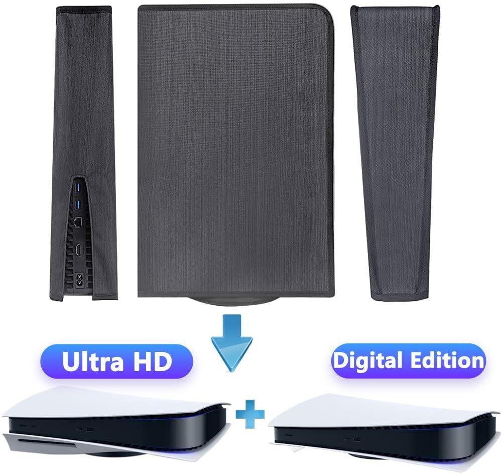 PS5 Nylon Comfortable Lining Dust Case, Anti-Scratch Waterproof Cover - JOY2ESpree