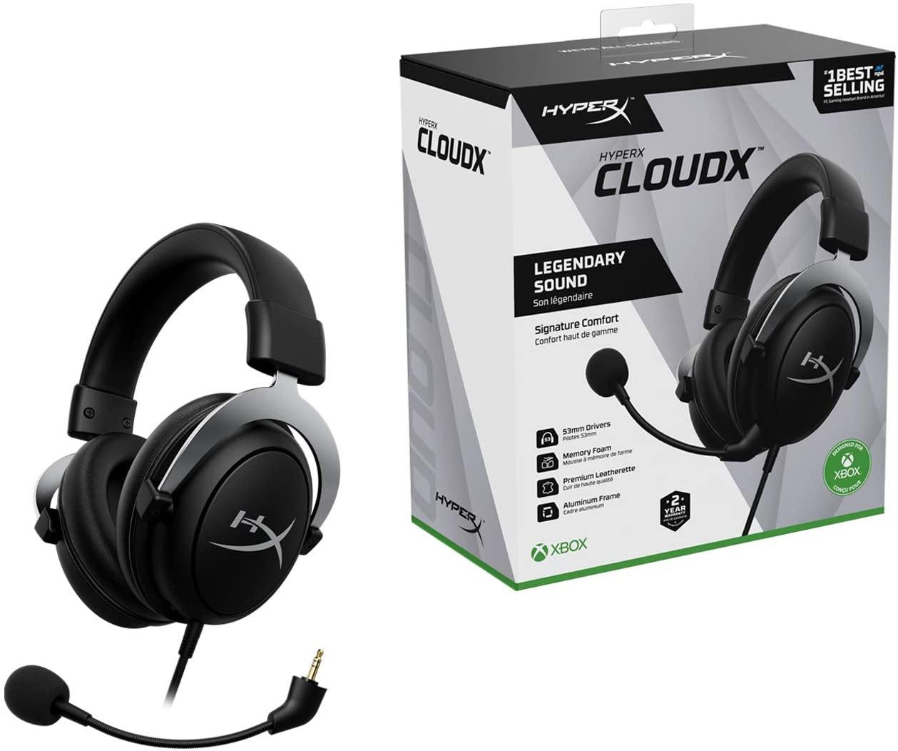 HyperX Cloud - Official PlayStation Licensed Gaming Headset for PS4 and PS5 with In-Line Audio Control - JOY2ESpree