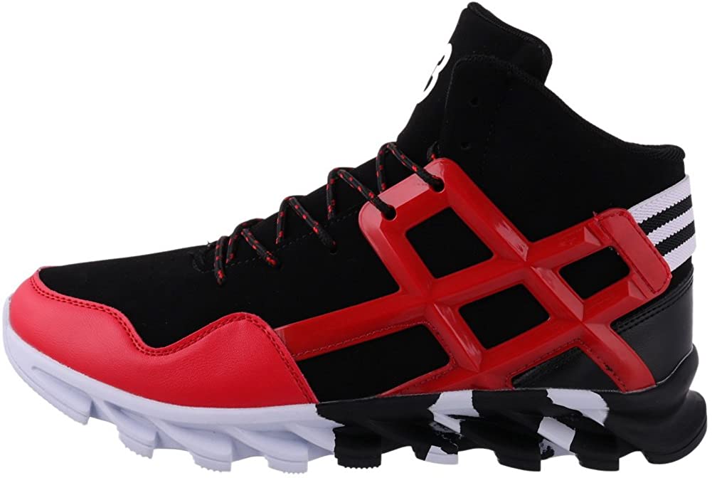 JOOMRA Men's Stylish Sneakers High Top Athletic-Inspired Shoes
