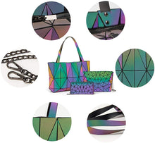 
                        
                          Load image into Gallery viewer, Women Fashion Handbags Wallet Tote Bag Shoulder Bag Top Handle Satchel Purse Set 4pcs
                        
                      