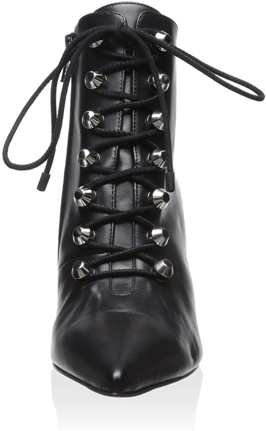 Balenciaga Women's Ankle Bootie with Silver Stud