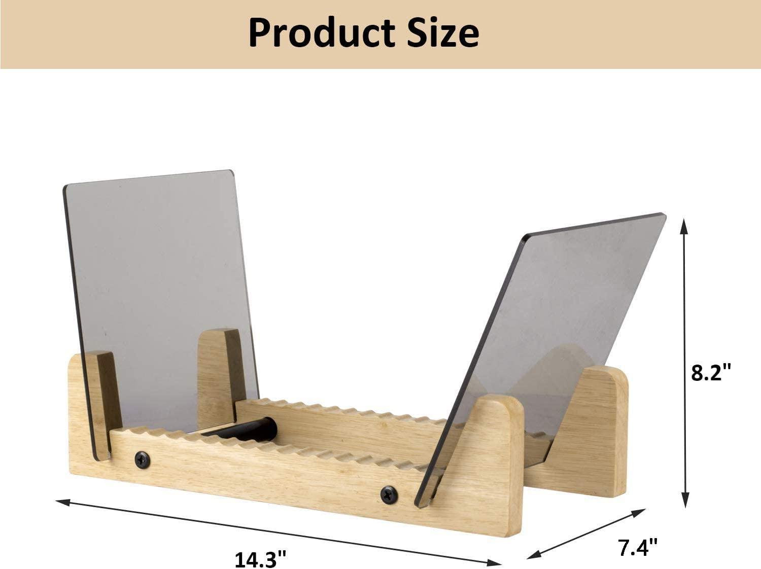 siemsove Vinyl Record Storage Holder-Showcase Your Favorite LPs - JOY2ESpree