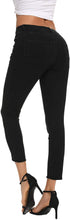 
                        
                          गैलरी व्यूवर में इमेज लोड करें, Resfeber Women's Ripped Boyfriend Jeans Cute Distressed Jeans Stretch Skinny Jeans with Hole
                        
                      