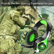 
                        
                          將圖片載入圖庫檢視器 BlueFire Stereo Gaming Headset for Playstation 4 PS4 Over-Ear Headphones with Mic and LED Lights for Xbox One, PC, Laptop(Green) - JOY2ESpree
                        
                      