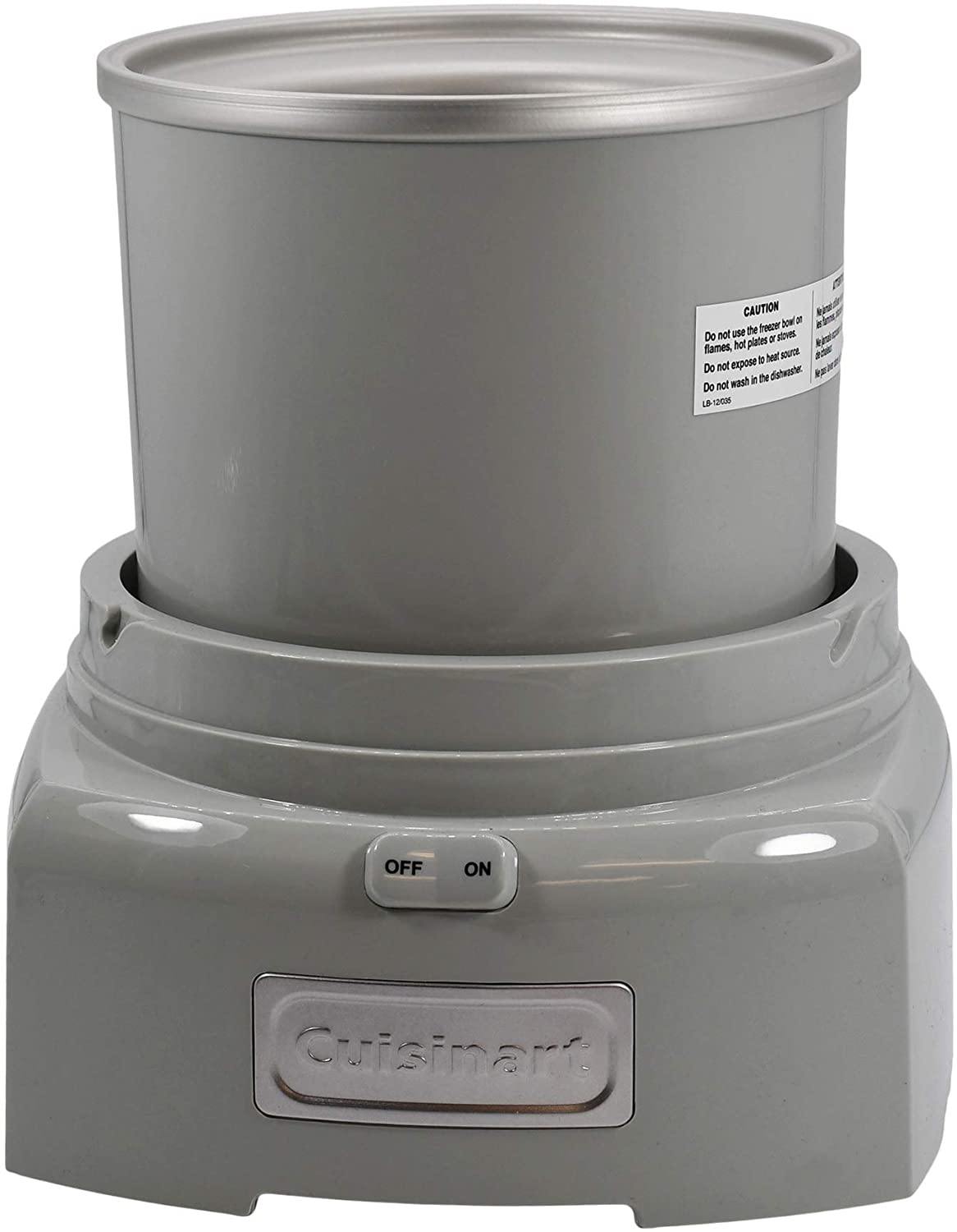 Cuisinart ICE21R Frozen Yogurt Automatic Ice Cream and Sorbet Maker,120 V, Thermoplastic, 1-1/2 qt, Red - JOY2ESpree