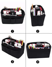 
                        
                          Muat gambar ke penampil Galeri, Felt Fabric Purse Tote Diaper Bag Organizer Insert Bag in Bag with Zipper Inner Pocket For Neverfull Speedy
                        
                      