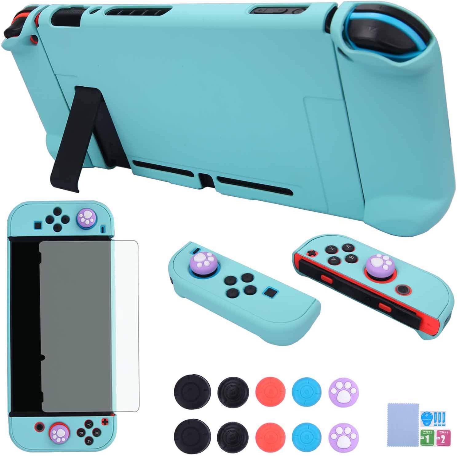 Dockable Case for Nintendo Switch - COMCOOL 3 in 1 Protective Cover Case for Nintendo Switch and Joy-Con Controller - JOY2ESpree